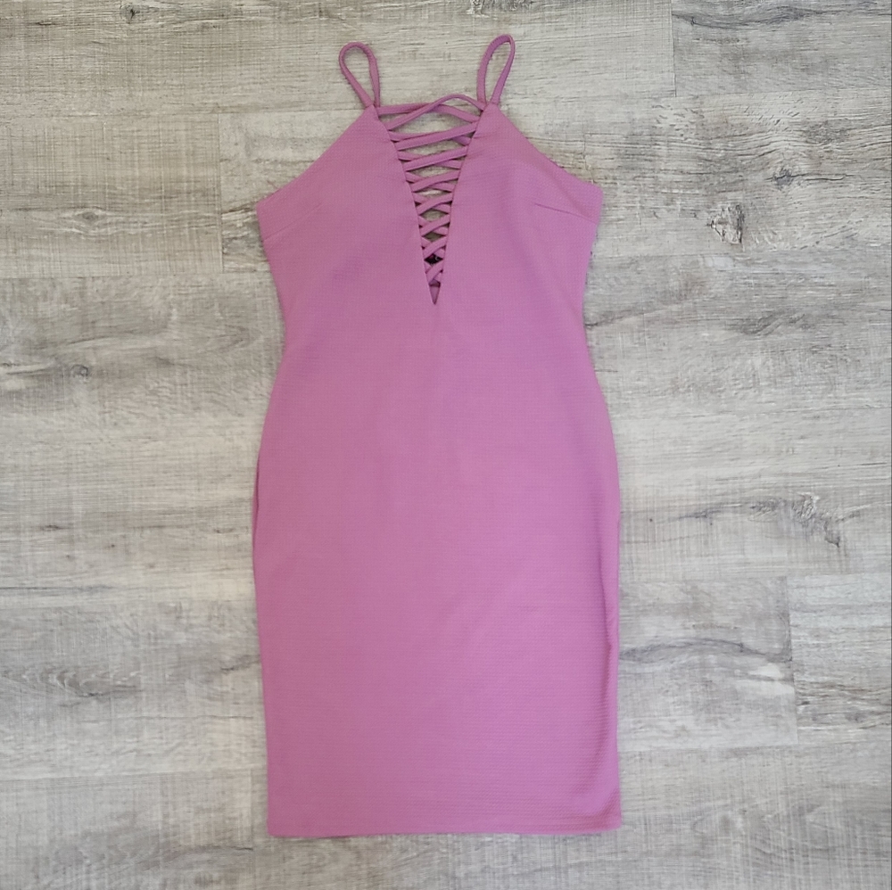 Love Chelsey Blush Pink Mini Dress